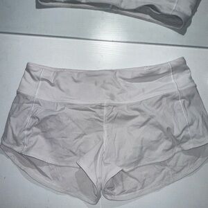 White Athletic Shorts